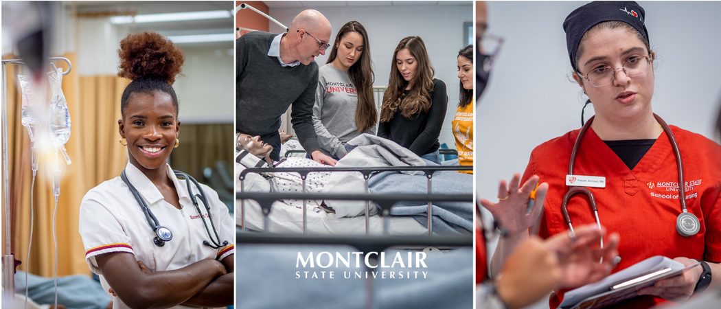 Nursing students and faculty