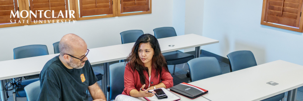 Mathematics Education PhD students in a classroom 